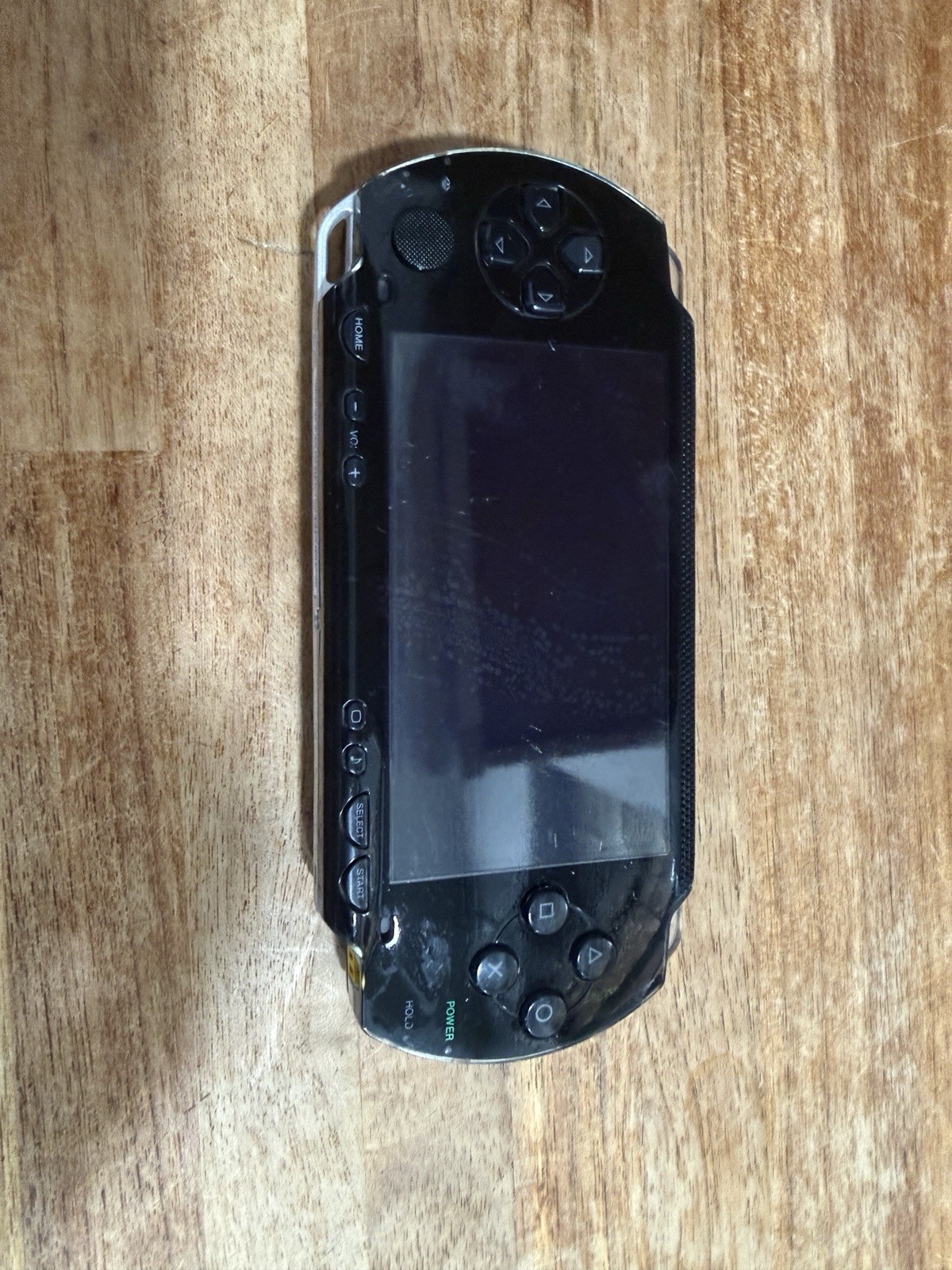 Sony PSP 1001 Console Handheld Black System No Battery Or charger Sold AS IS