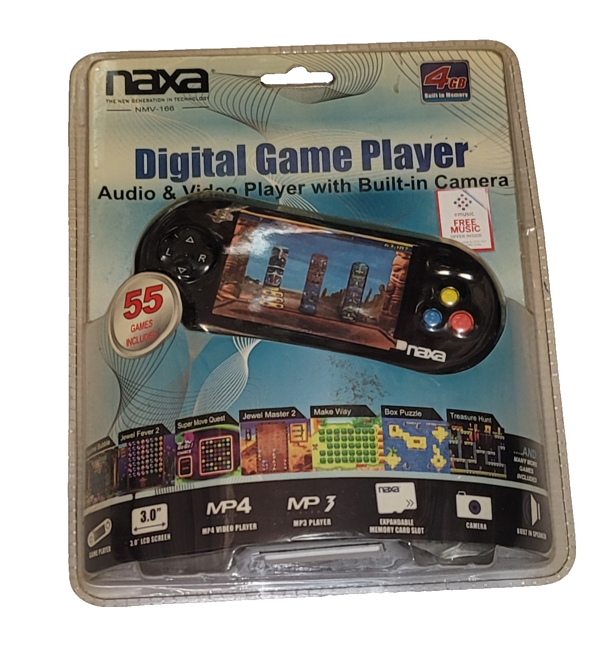 Naxa Digital Game Player, Audio & Video Player With Built-in Camera.RARE