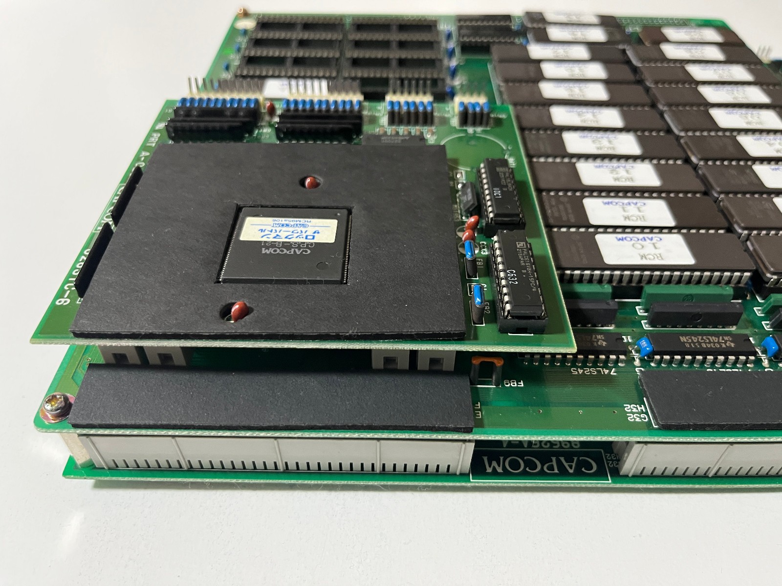 Rockman The Power Battle Capcom CPS1 Arcade Game JAMMA PCB Japan (Mega Man)