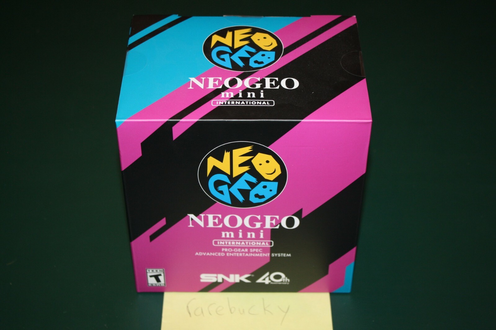 SNK Neo Geo Mini International US Console w/40 Games – NEW SEALED MINT, RARE!