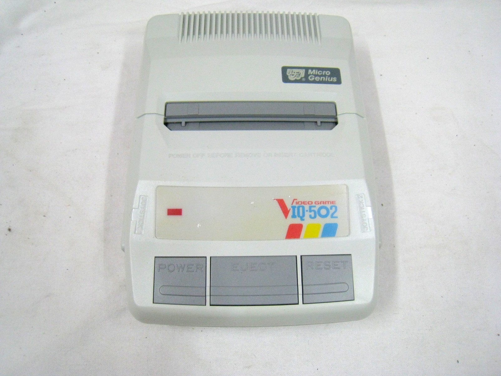 Micro Genius IQ-502 Video Game Console with 64-in-1 Video Game Cartridge