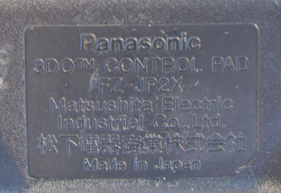 Panasonic 3DO Controller FZ-JP2X #1