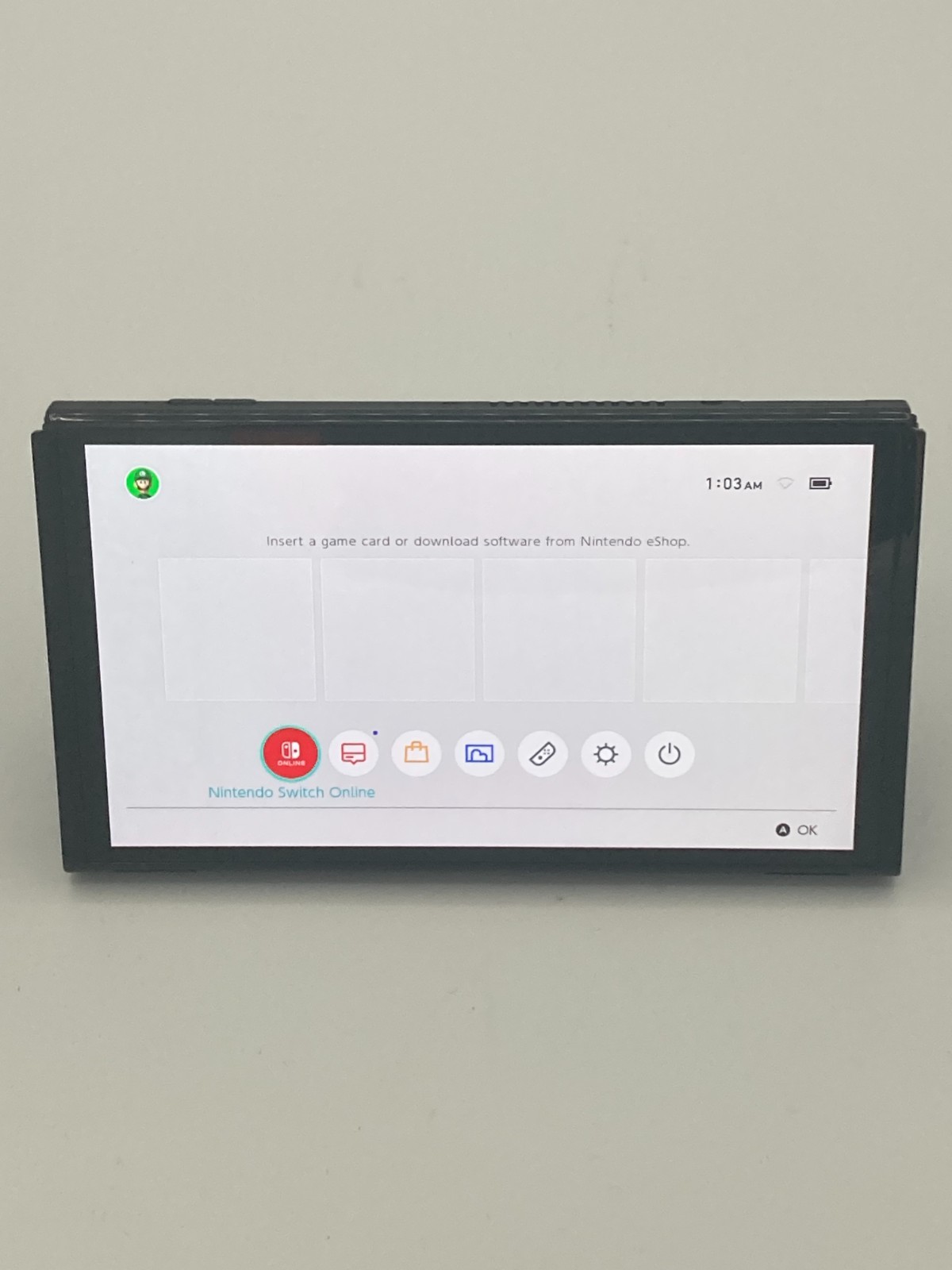 Nintendo Switch OLED Model HEG-001 64GB Console Excellent OEM Joy-Cons & Adapter