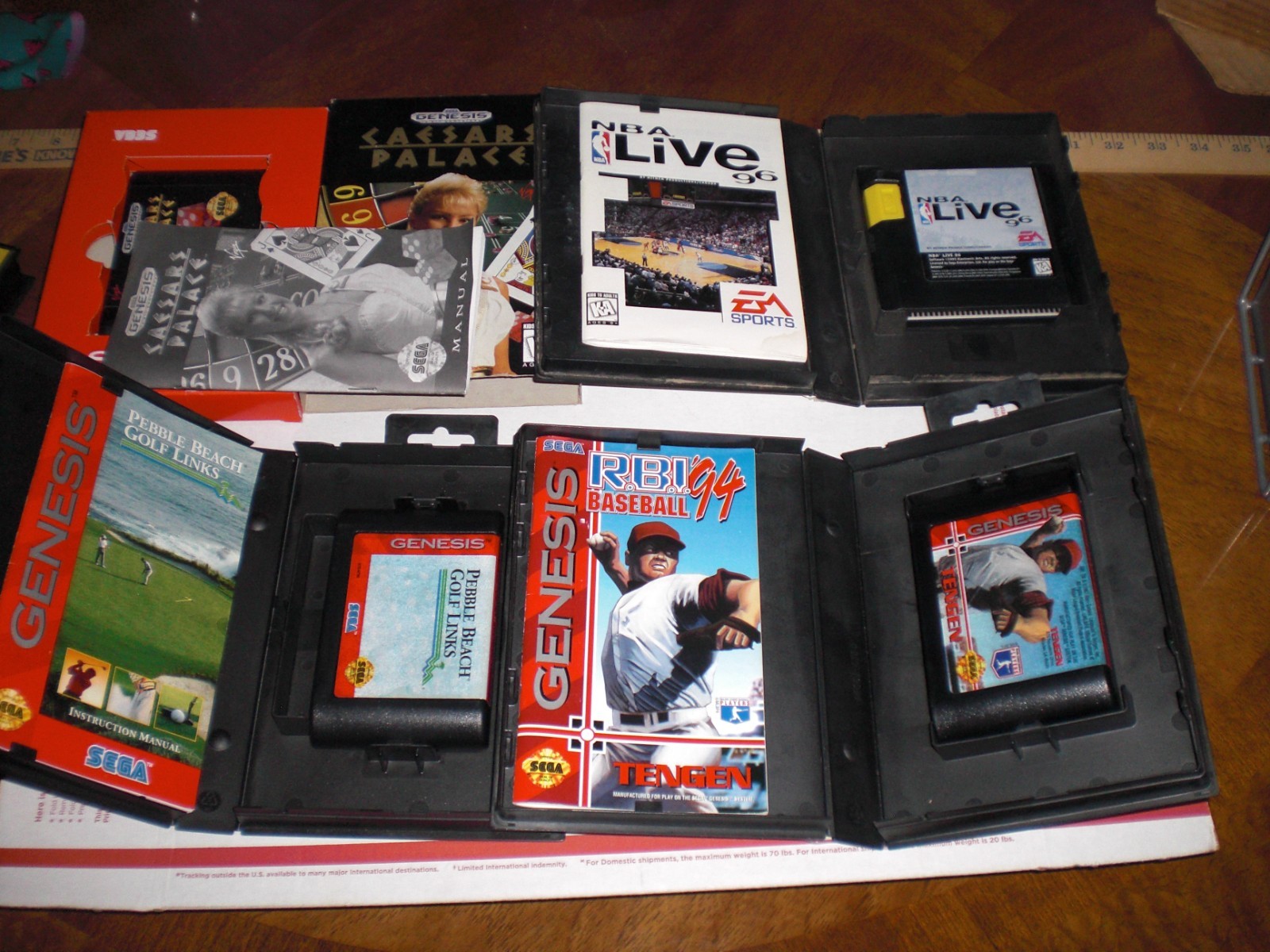 SEGA GENESIS 16 BIT CONSOLE 3 CONTROLERS 1 TURBO 11 GAMES COMPLETE * 1 OWNER *