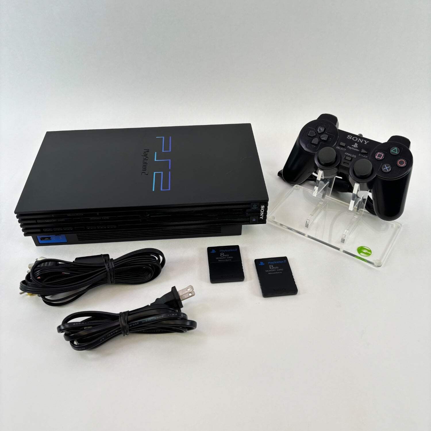 Sony PlayStation 2 PS2 Black Console Gaming System SCPH-39001 Read