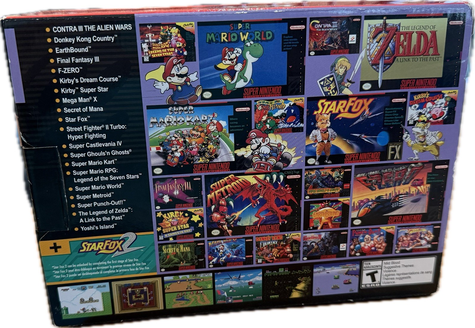 NEW IN BOX – Authentic SNES Super Nintendo Classic Mini. UNOPENED – 21 Games