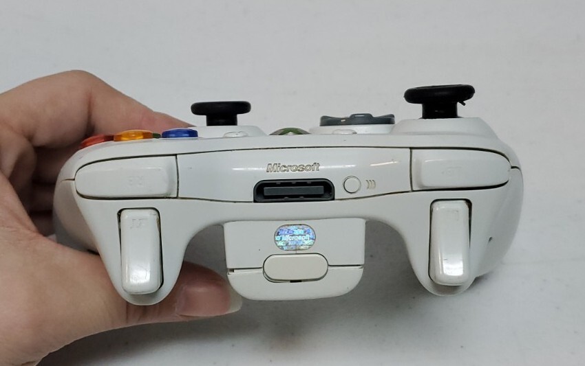 Microsoft Xbox 360 Slim 4GB Console w/Hookups, OEM Controller & 12 Games *READ*
