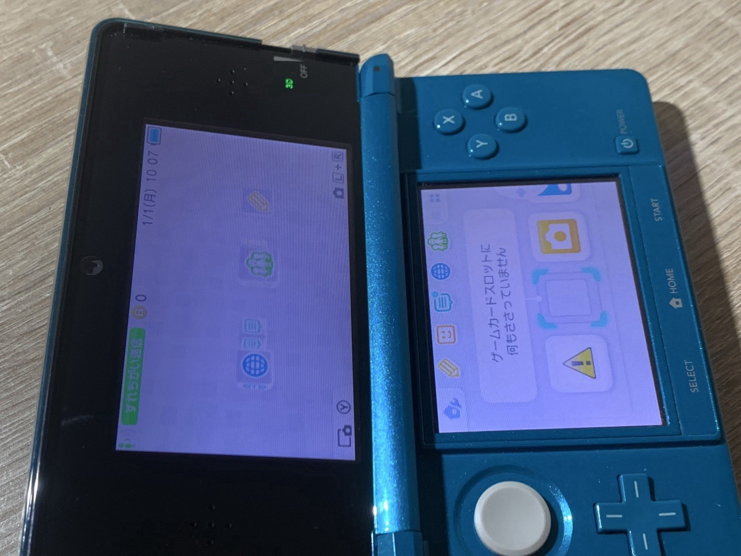 1074 Nintendo 3DS Aqua Blue Excellent TESTED