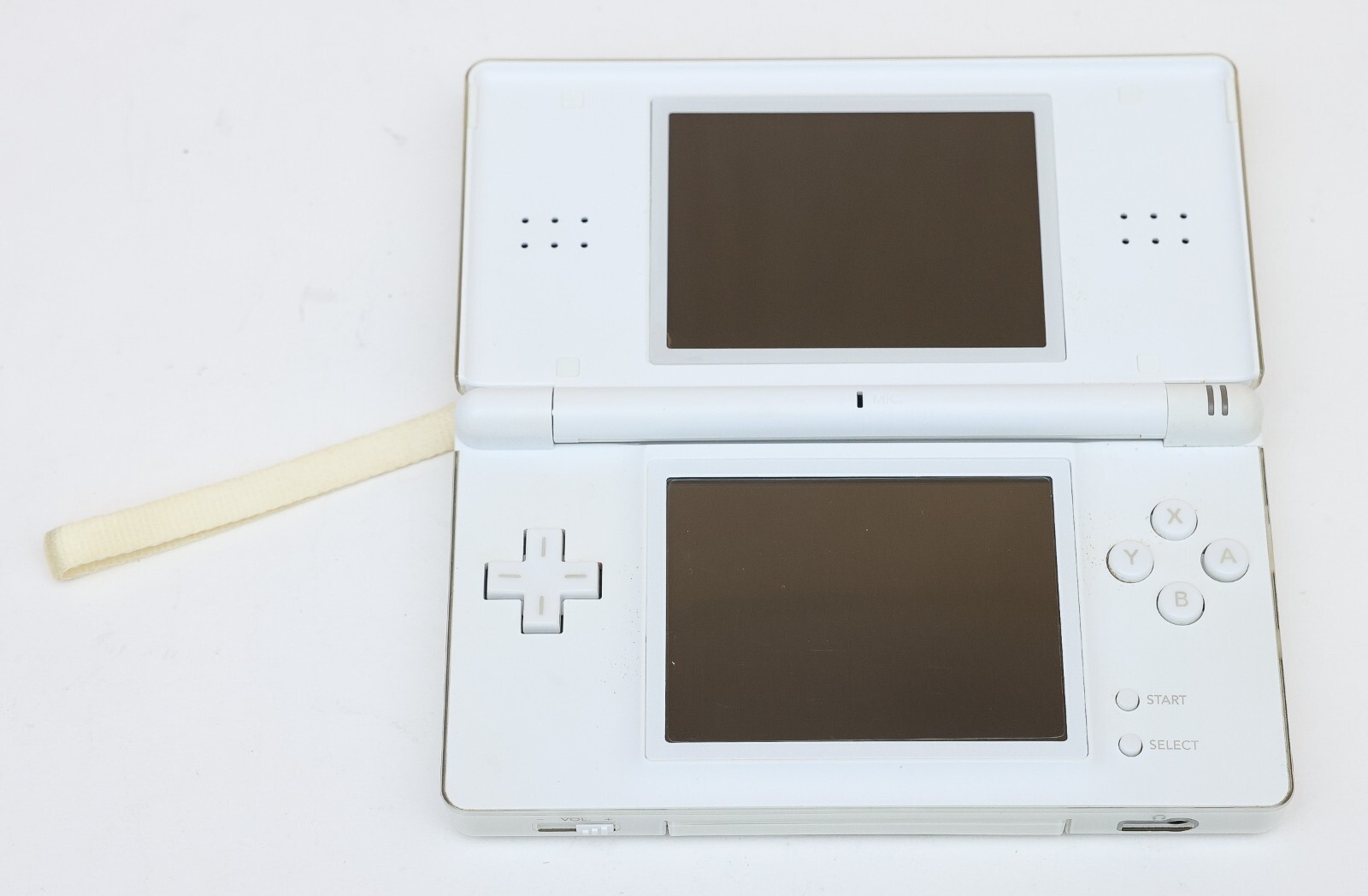 Nintendo DS Lite NDSL Crystal White USG-001 For Taiwan Only Release – No Battery