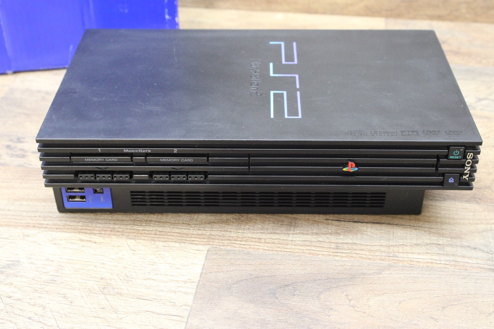 Sony PlayStation 2 PS2 SCPH-30001 R Video Game Console with Box – Tested CLEAN