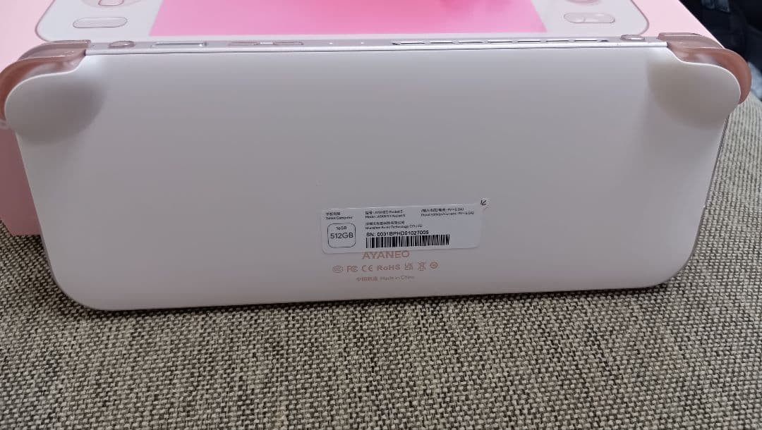 AYANEO Pocket S 1440P Advance Edition 16GB 512GB Sakura Pink Android