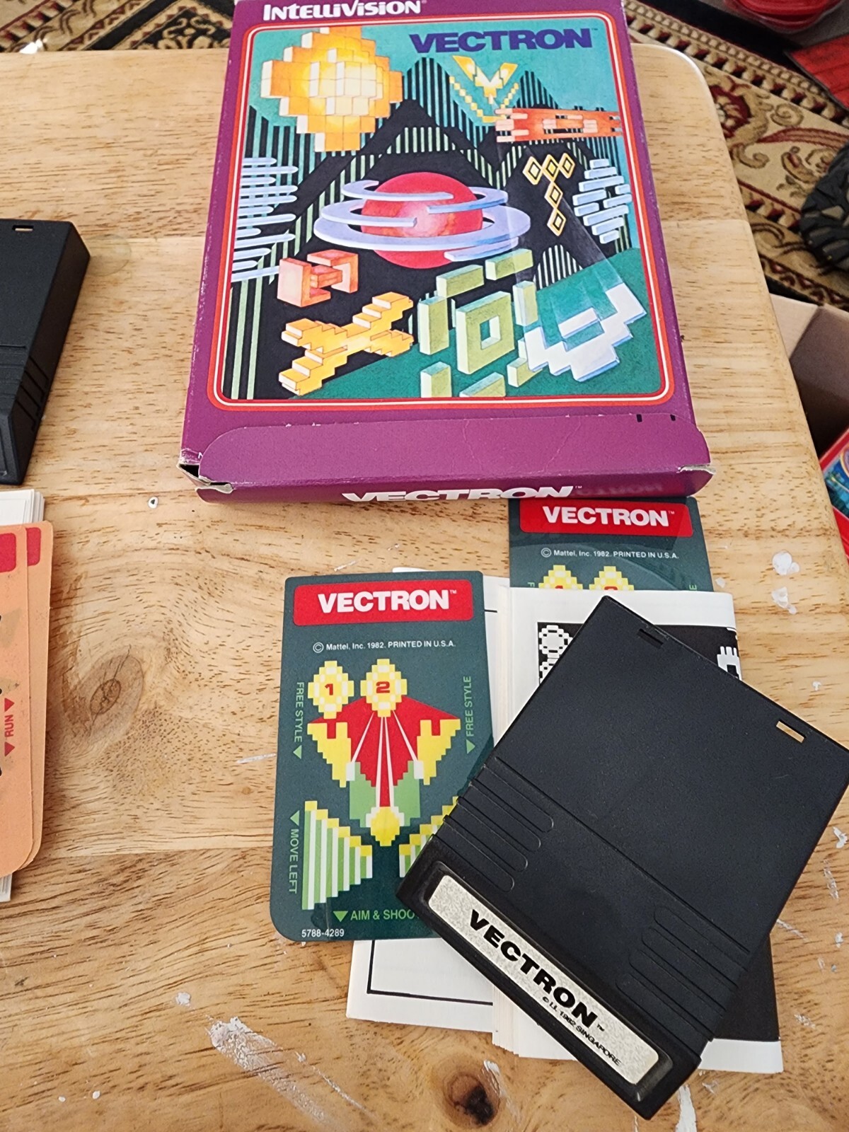 Intellivision Console Model 2609 UNTESTED, Good Physical Shape With 15 Games