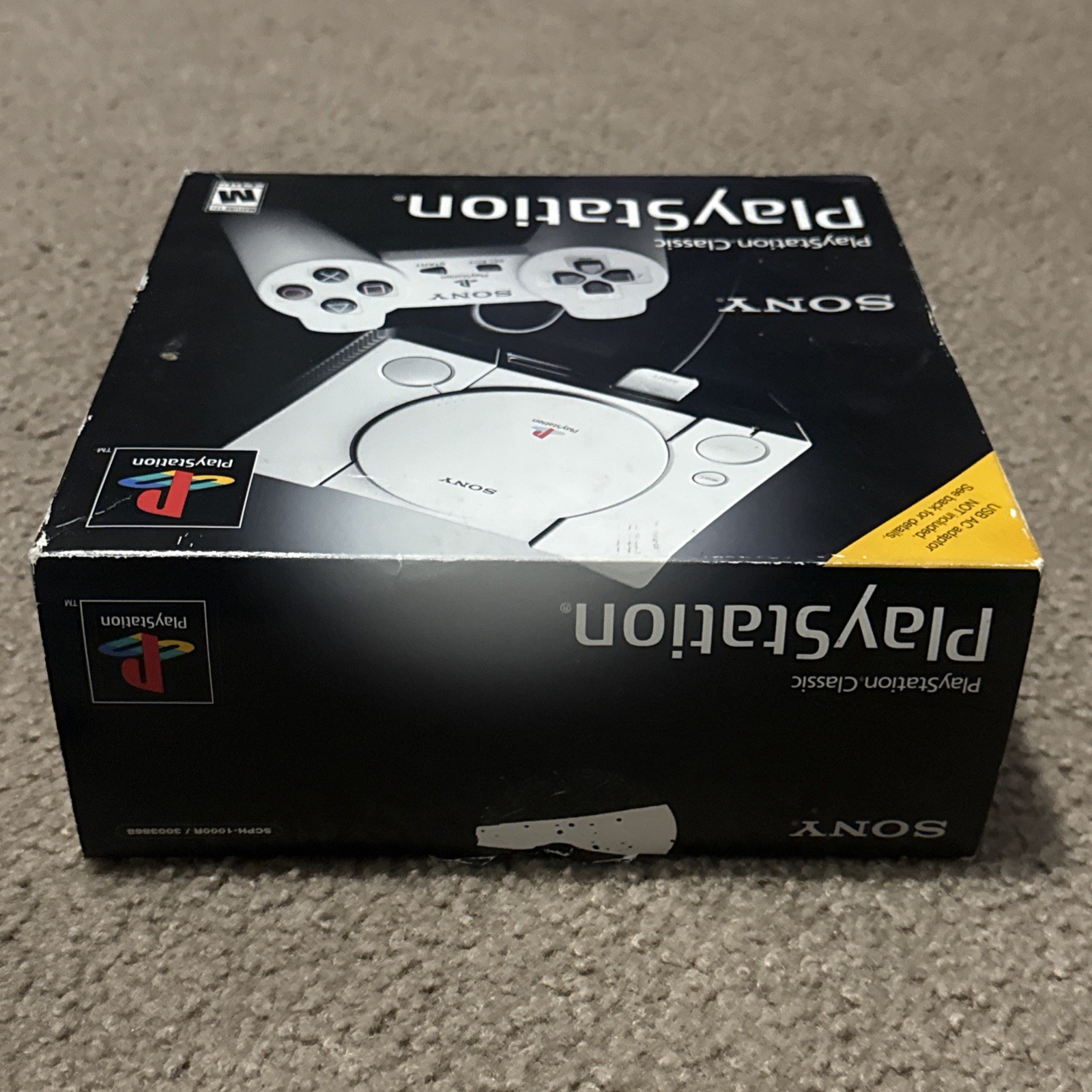 Sony PlayStation Classic PS1 Mini Console 2018, 20 Built-in Retro Games, TESTED