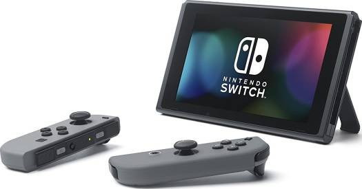 Nintendo Switch 32GB Console with Gray Joy‑Cons and Smash Bros. Dock