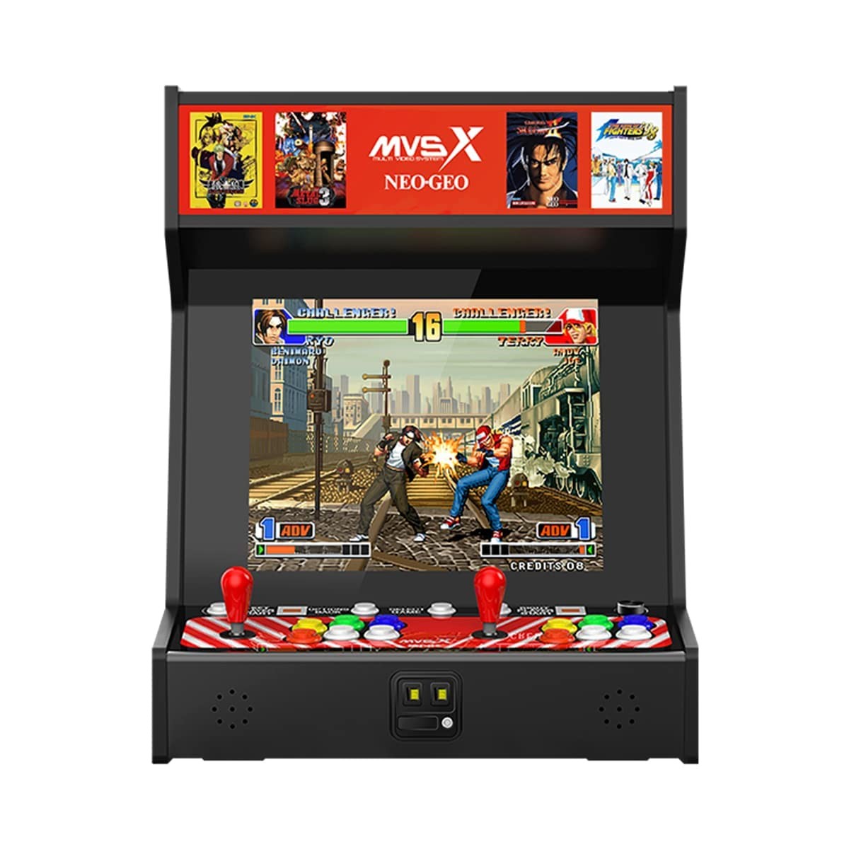 MVSX Home Arcade Bartop Console with 50 SNK Classic Games