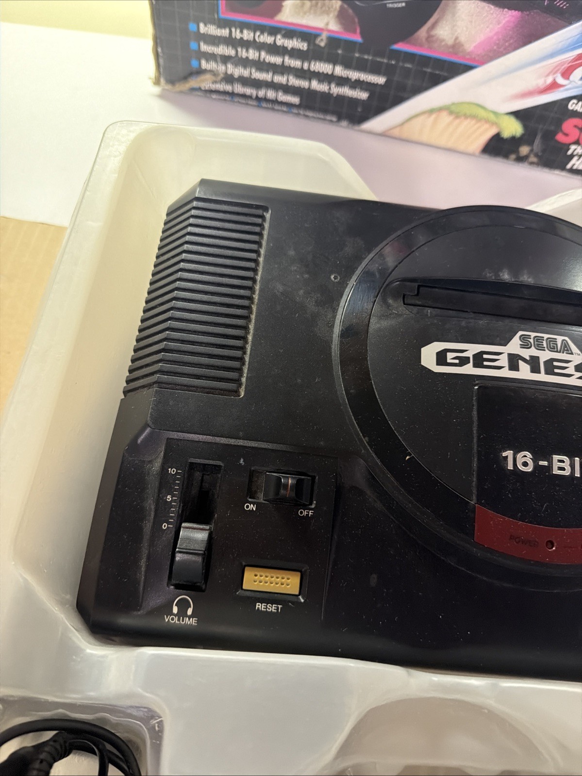 Sega Genesis Model 1 MK-1601 Console With Original Box