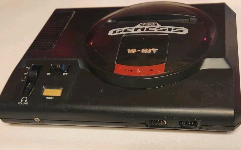 Sega Genesis Original Console Model 1601 OEM Working No Hookups Authentic