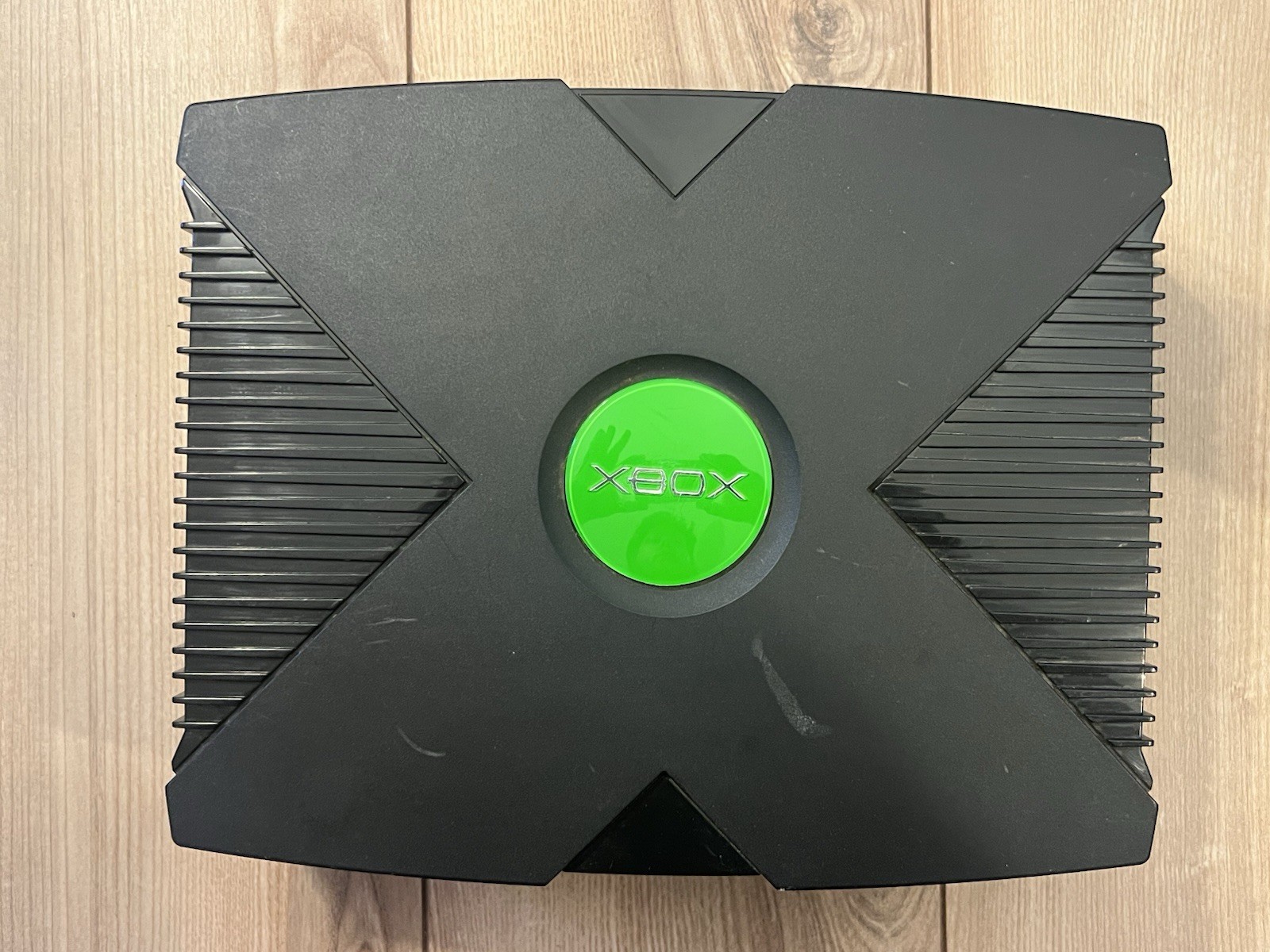 Original Microsoft Xbox Console Bundle 15 Games w/ Controller Tested Works Black
