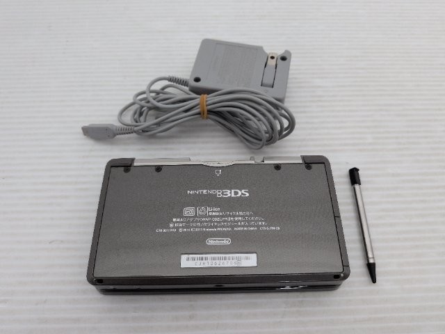 AS IS-Nintendo 3DS Console (Cosmo Black) Nintendo3DS JP GAME. 9000025625531