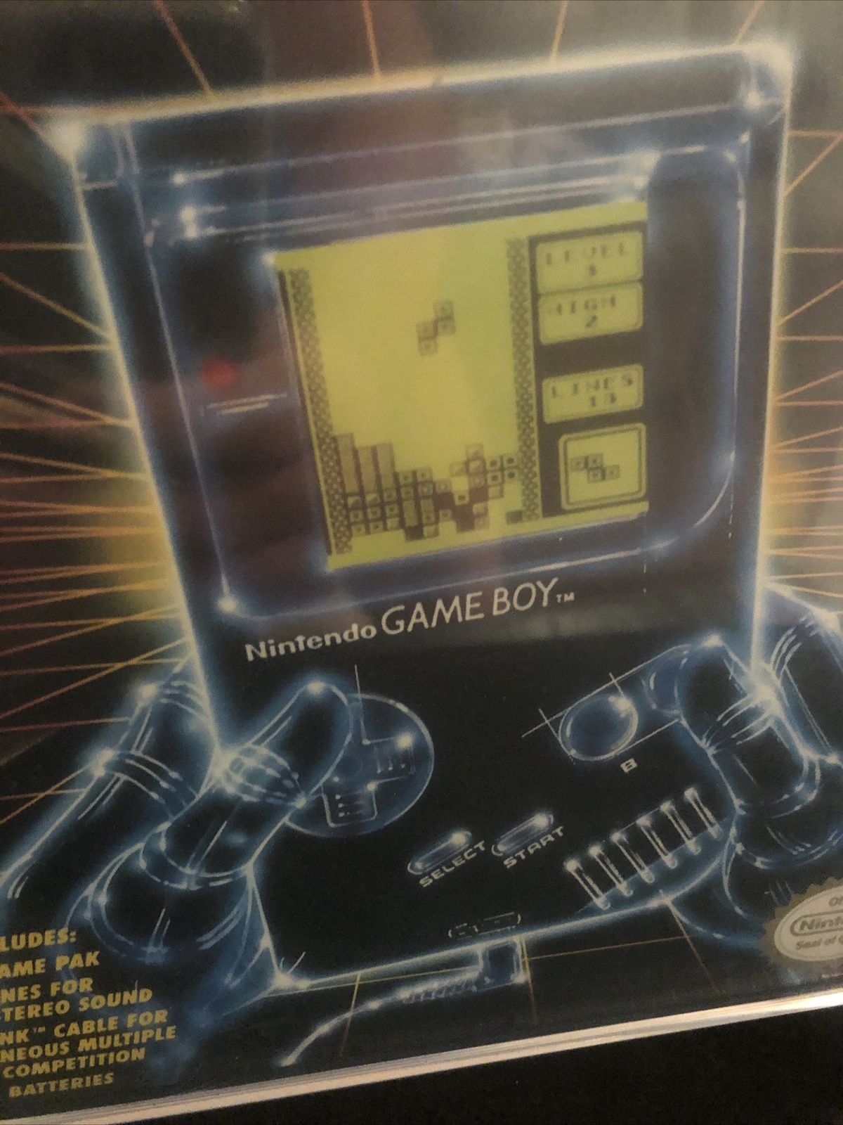 Game Boy w/ Tetris 1989 New, SEALED VGA 80+ Nintendo Green Screen 1st Production