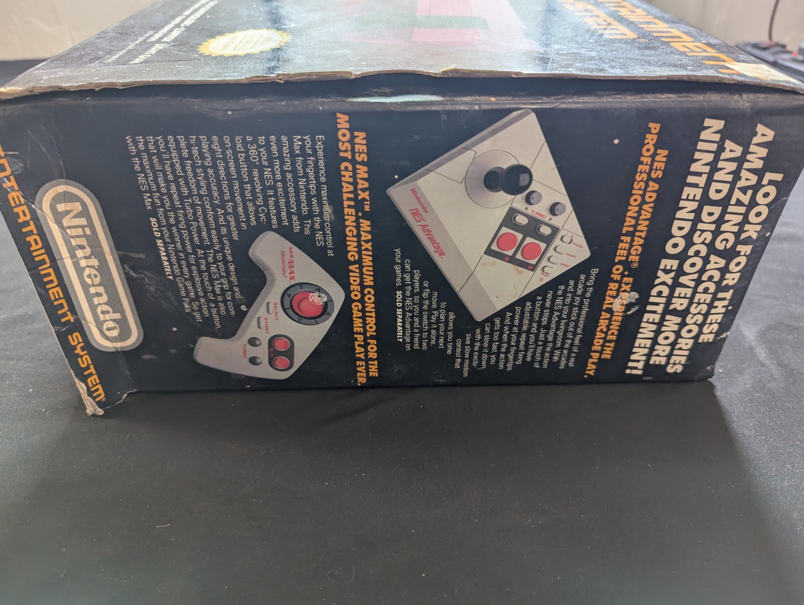 Nintendo NES Action Set Console Zapper Box Tested