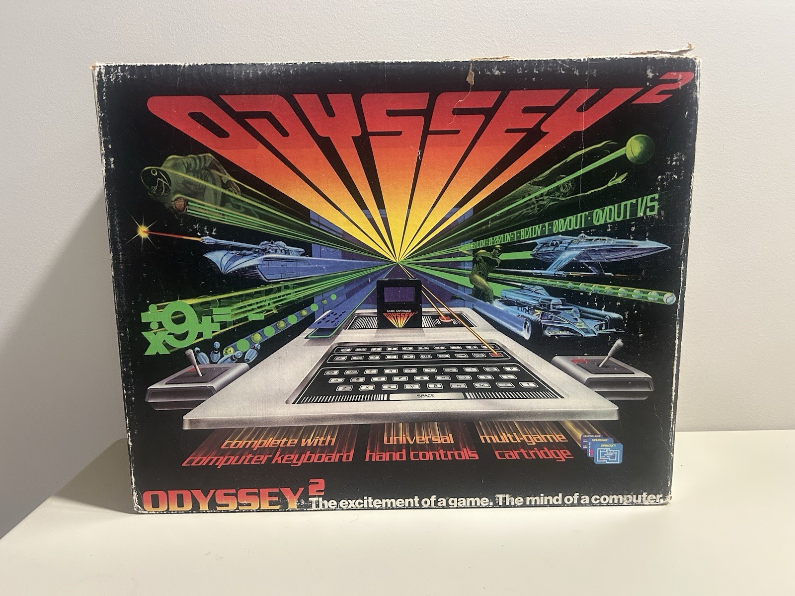 Vtg Magnavox Odyssey 2 Game Console All Cables 11 Games Manuals TESTED In Box