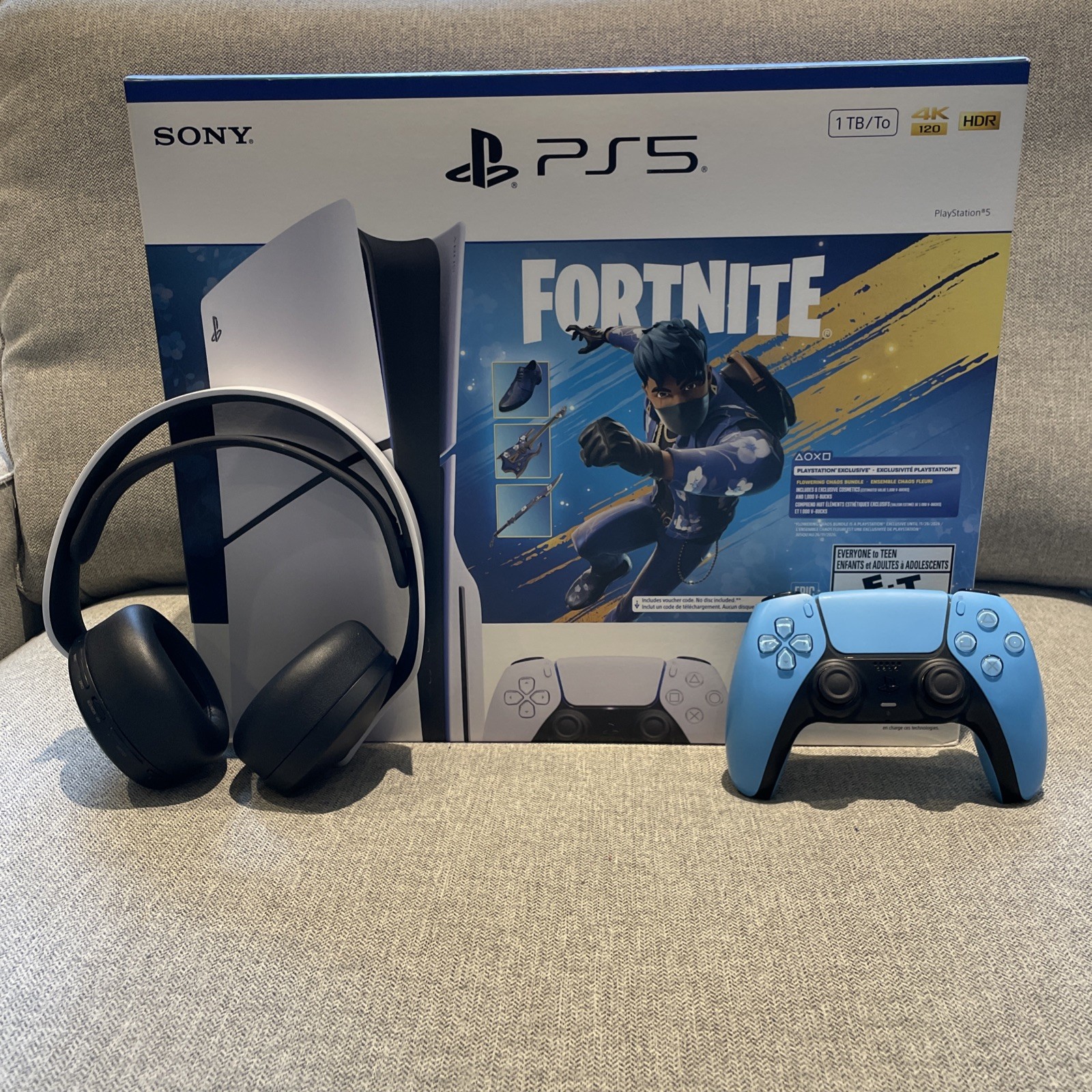 Sony PlayStation 5 Slim Disc 1TB Fortnite Console