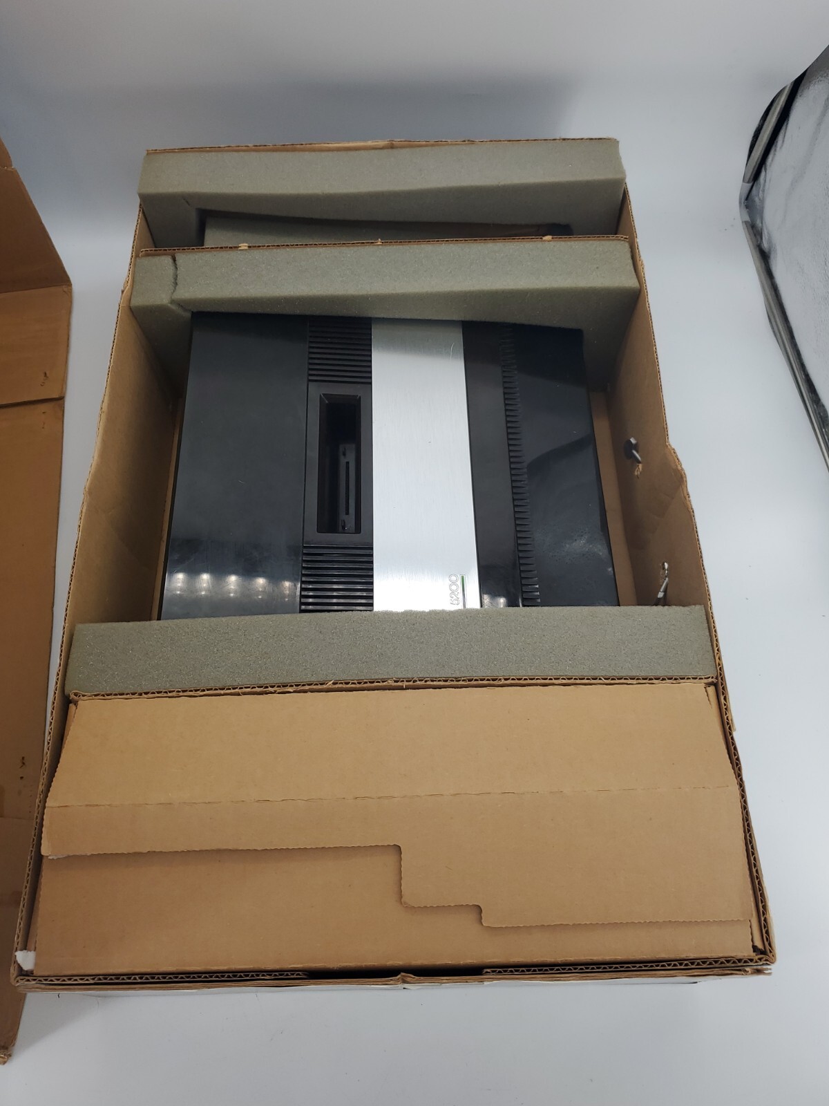 1982 Atari 5200 System in the Box 4-Port Console With Pac-man And TV switch