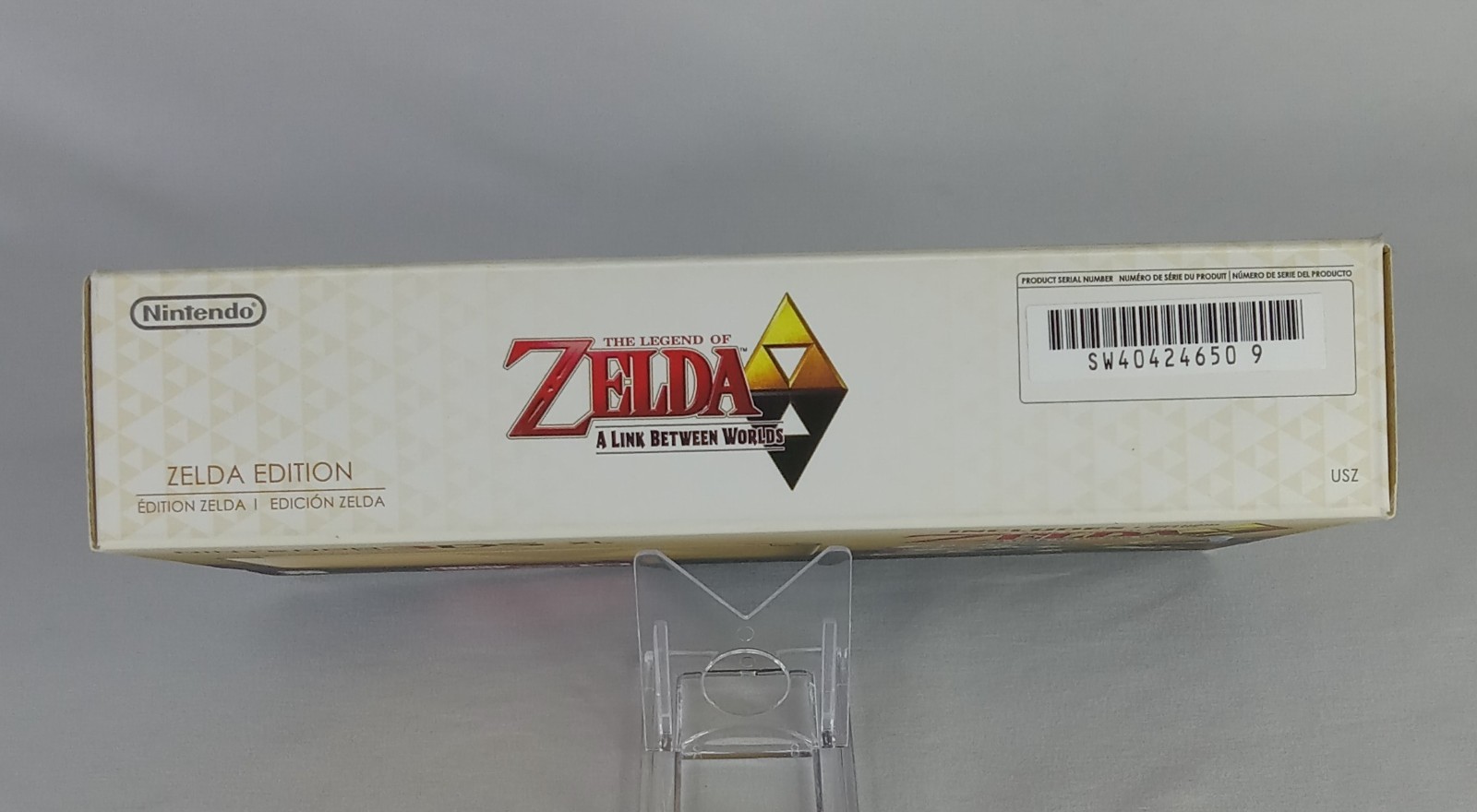 Zelda A Link Between Worlds Limited Edition Gold 3DS XL Video Game Bundle Tested