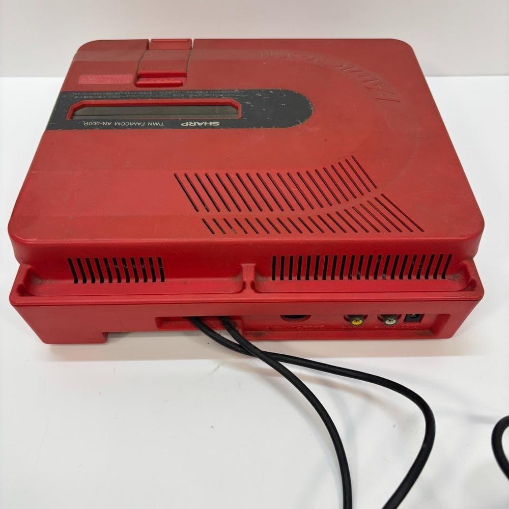Sharp Twin Famicom Console AN-500R [Tested/Working] – From Japan