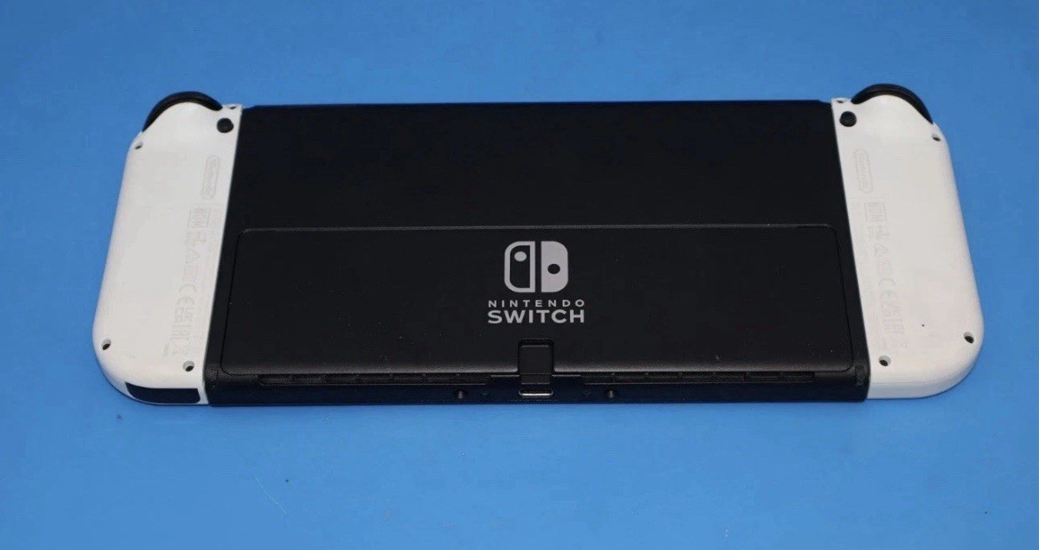 Nintendo Switch White OLED Complete All Ítems