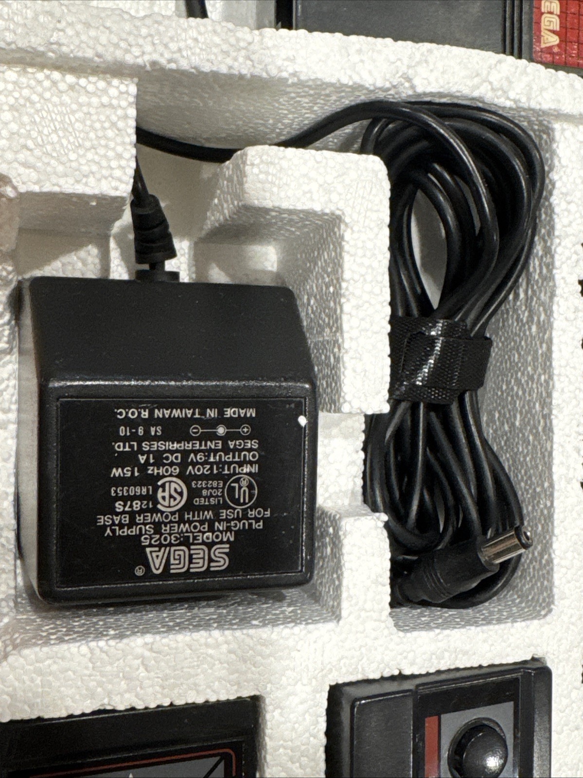 The Sega Base Master System with Box & Accessories