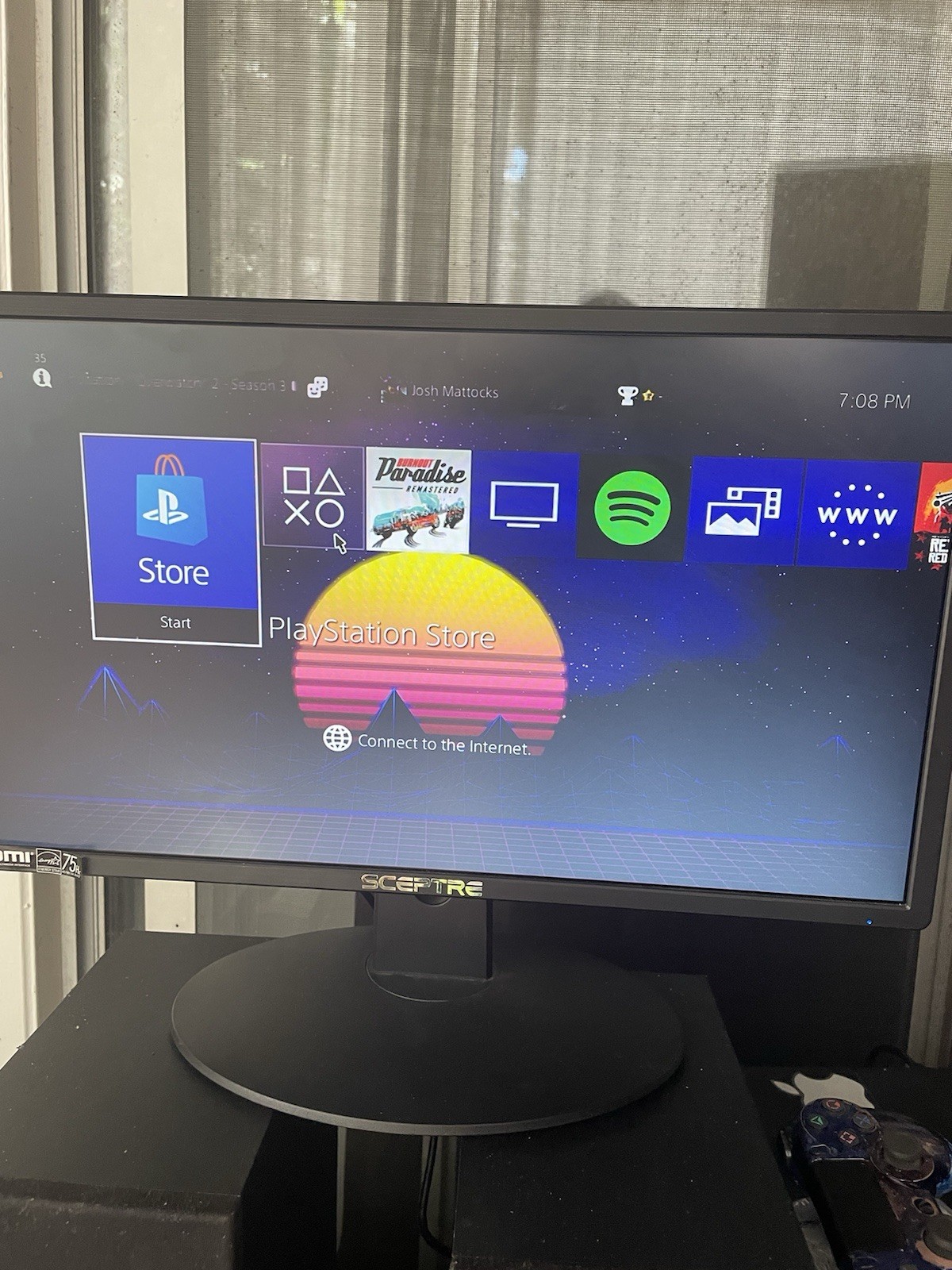 Sony PS4 With Controller And Wired