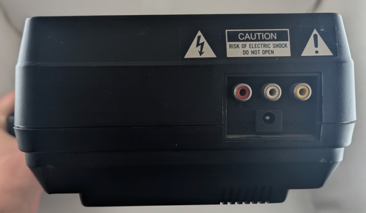 NEC TurboGrafx CD + Docking Bay Base FOR PARTS OR REPAIR