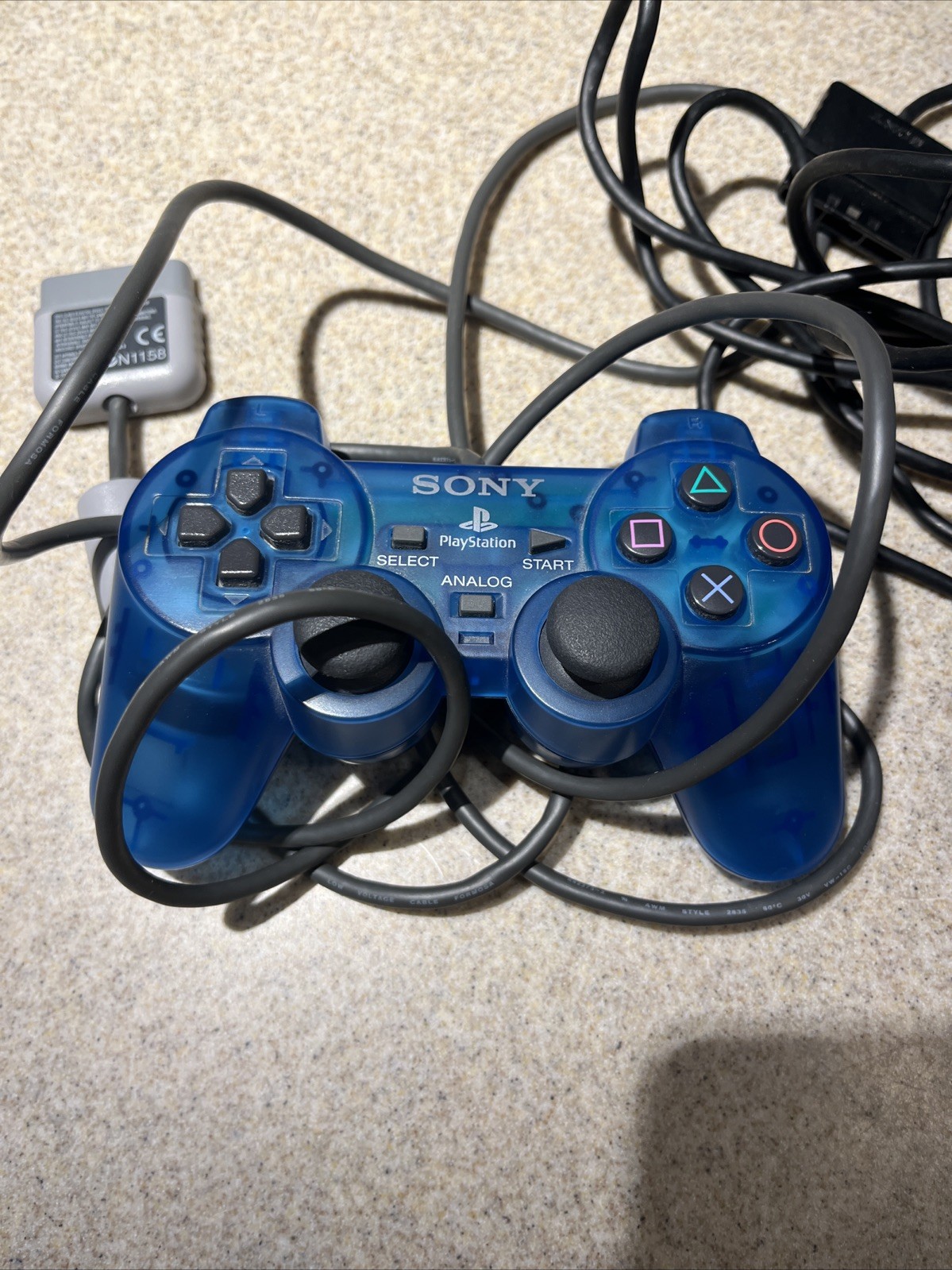 Sony Playstation 1 Console With 2 Controllers, 5 Games And Av Cable
