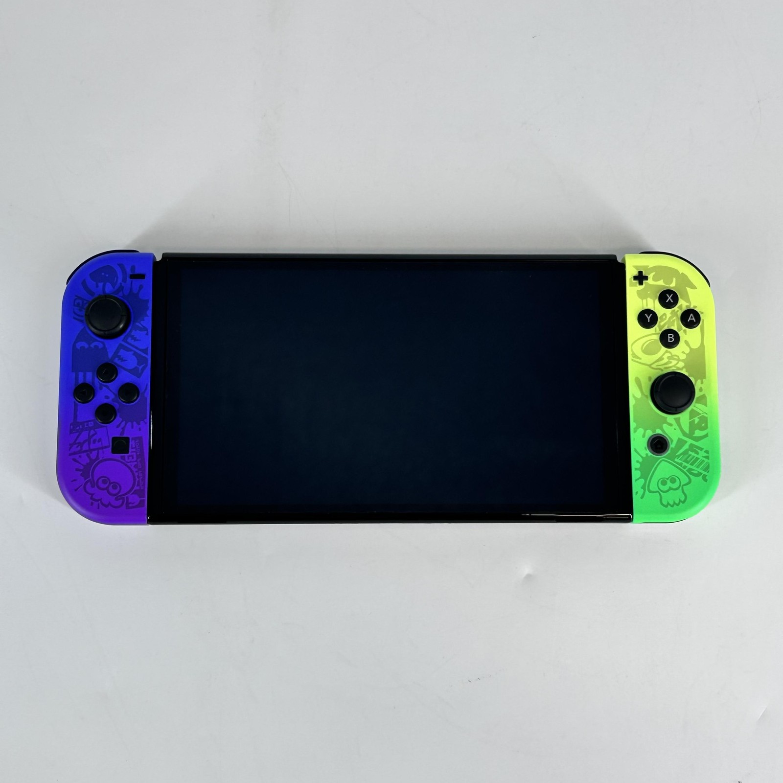 Nintendo Switch OLED Splatoon 3 Edition Handheld Console Black 64GB – Very Good