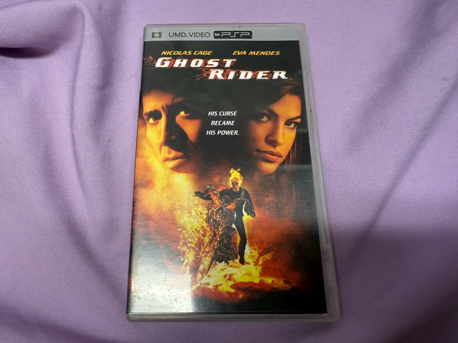 Ghost Rider PSP UMD Video Movie Nicholas Cage & Eva Mendes! Excellent Condition!