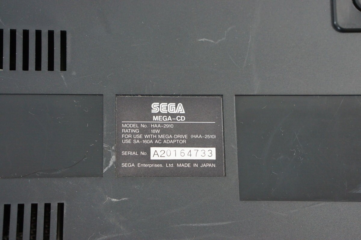 MEGA CD Console Boxed SEGA CLASSIC Genesis Tested System HAA-2510 A20164733