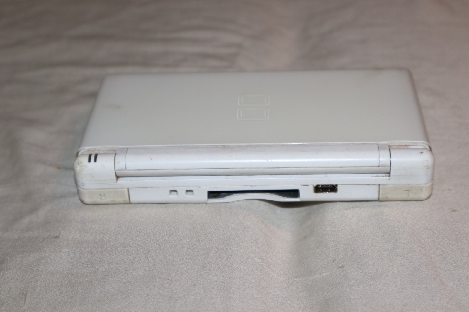 Nintendo DS Lite Handheld Console ONLY- Polar White *READ*
