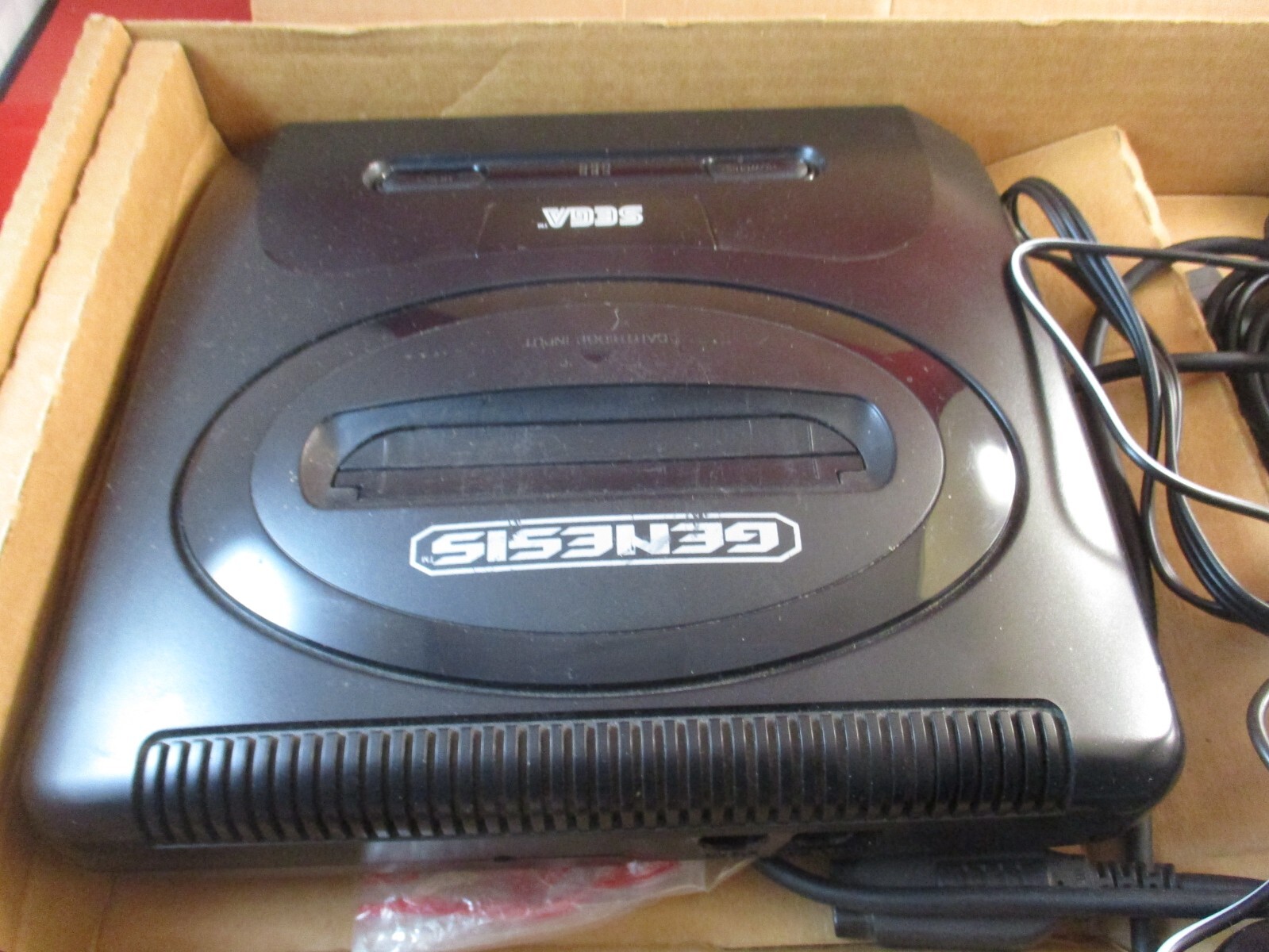 Sega Genesis Model 2 Console Box Controller Cord Sonic Hedgehog 2 System Manual