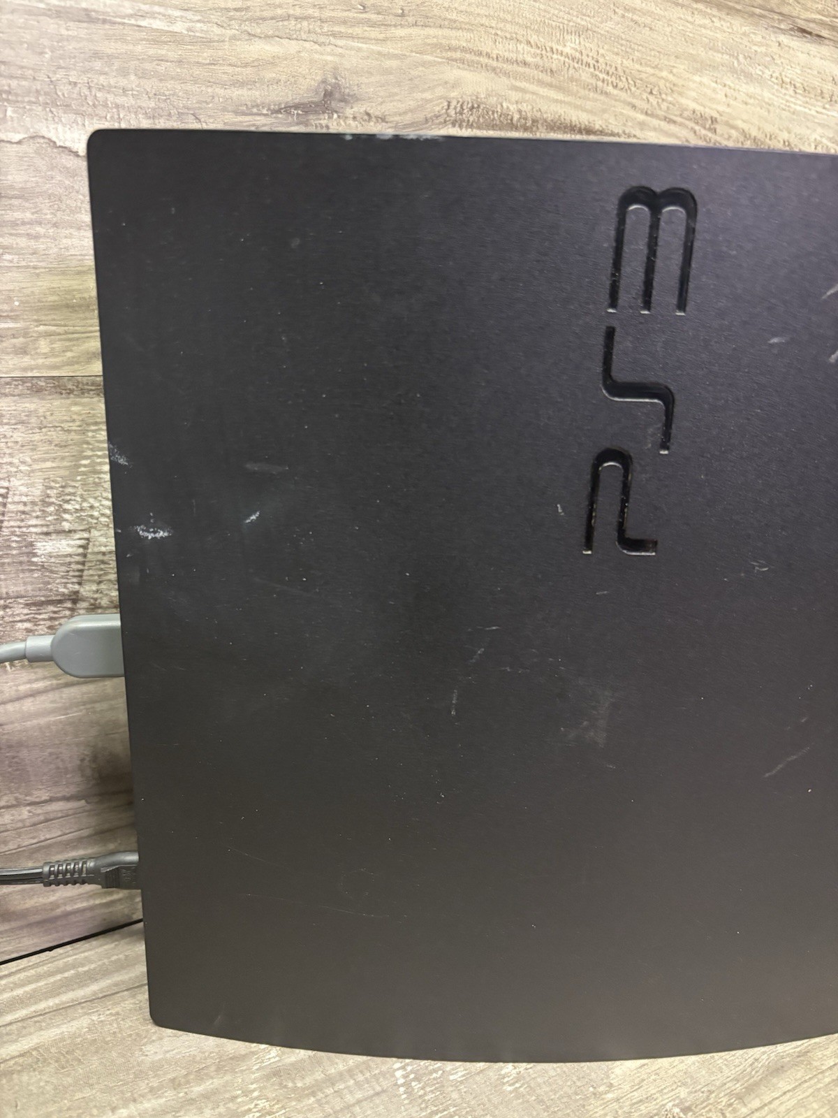 Sony PlayStation 3 PS3 Slim Console CECH 3001A + Controller & Power Cord Tested