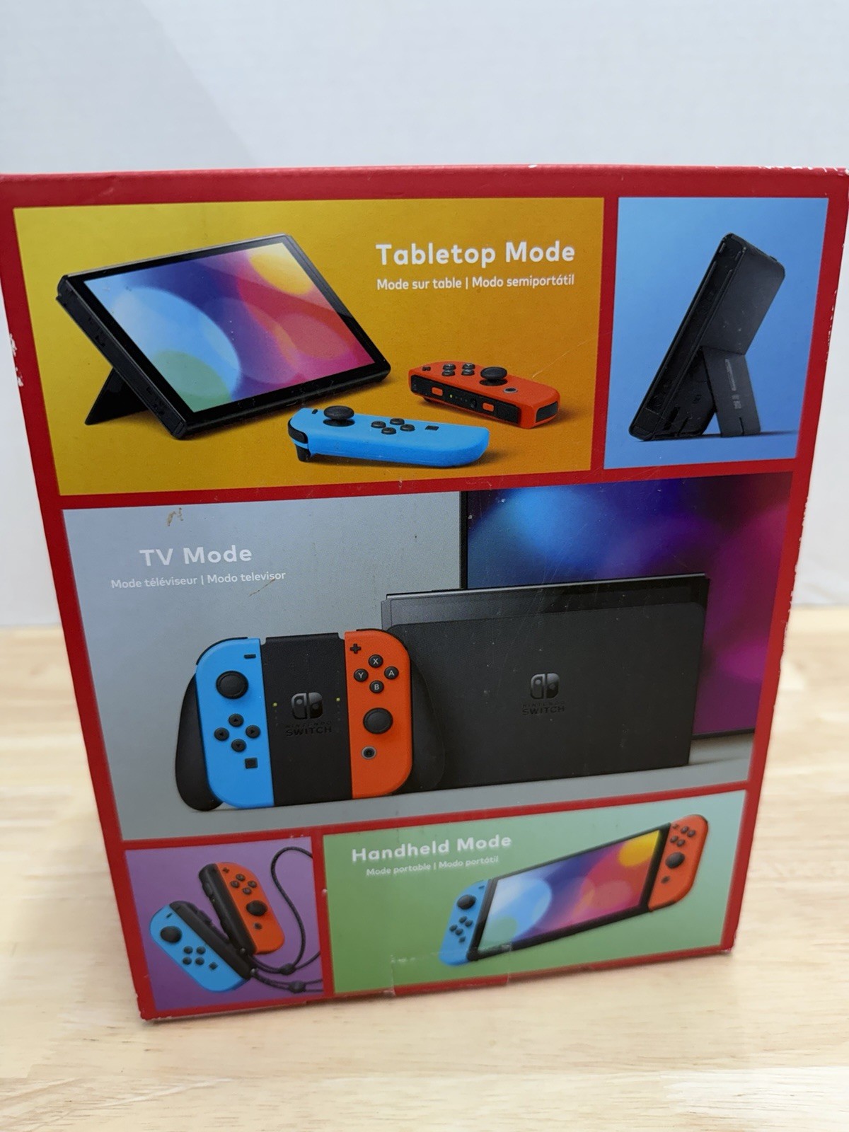 Nintendo Switch OLED Model 64GB HEG-001 Console + 3 Games ~ Great Condition
