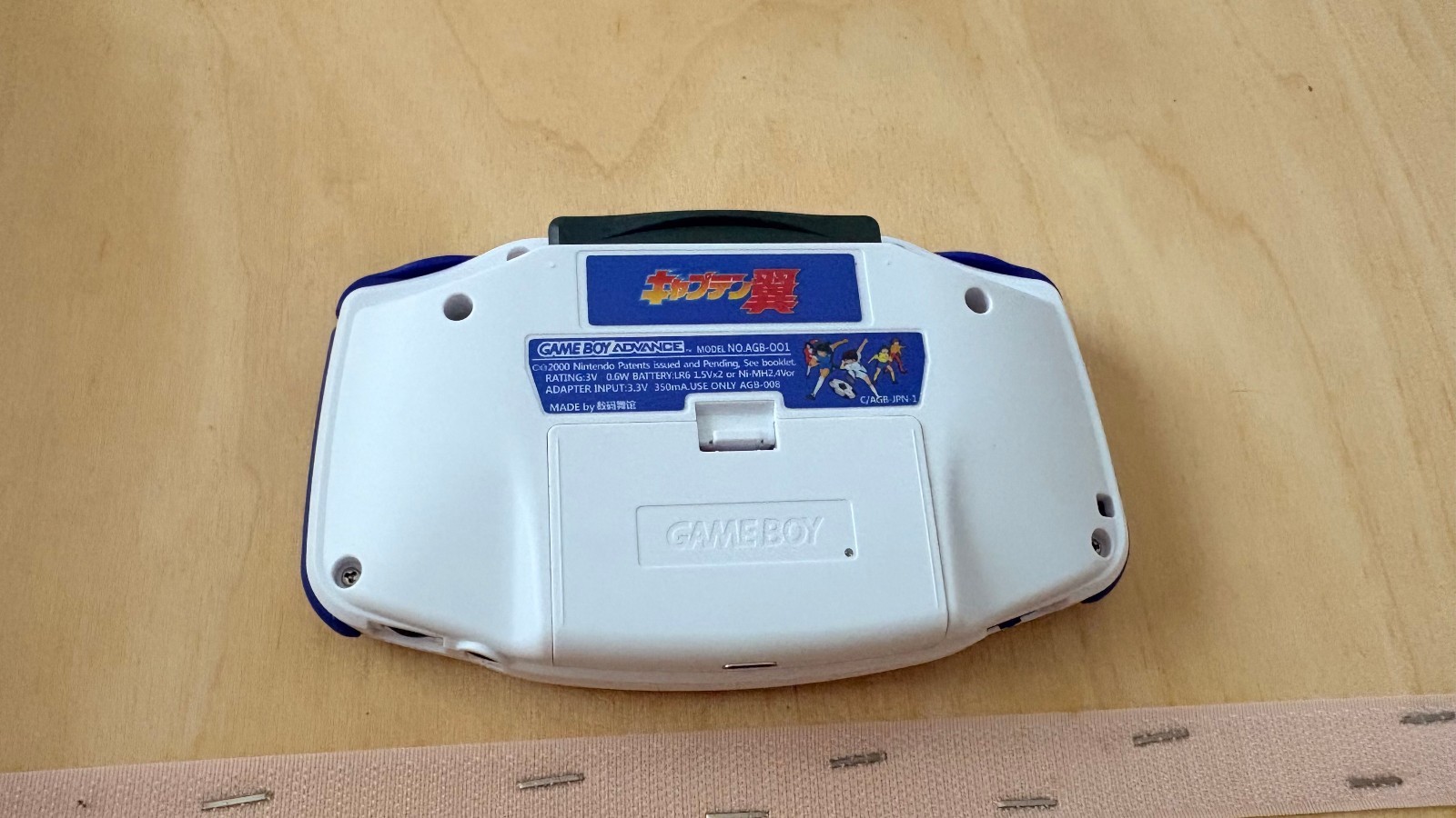 Nintendo Game Boy Advance Custom IPS Backlit USB-C Battery Console Tsubasa
