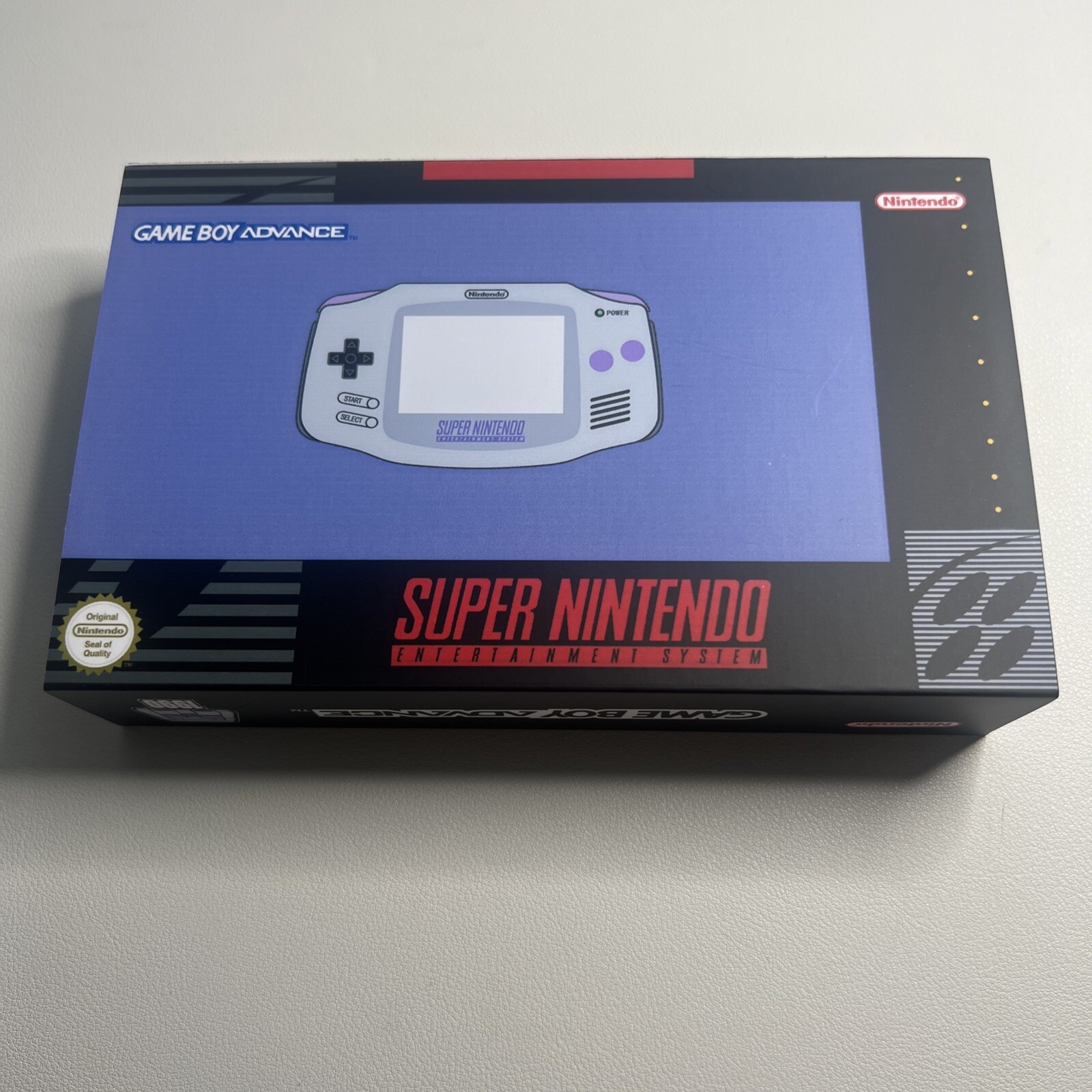 Gameboy Advanced GBA Super Nintendo NES Retro Edition Console W/ LCD Mod