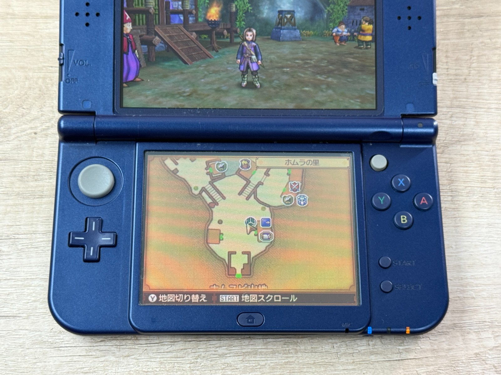 Nintendo New 3DS XL Metallic Blue Console Tested Japan ver D2753