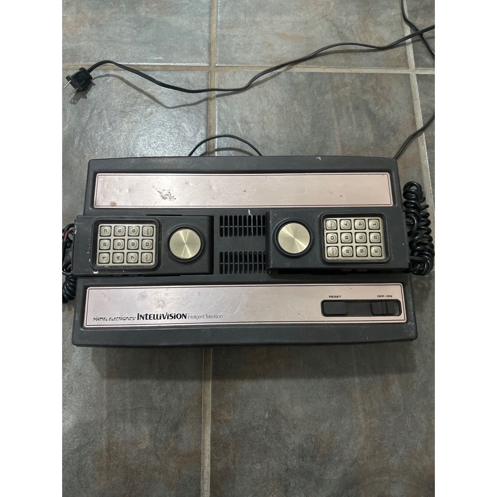 Vintage Mattel Electronics IntelliVision Video Game Console Model 2609 1979Retro