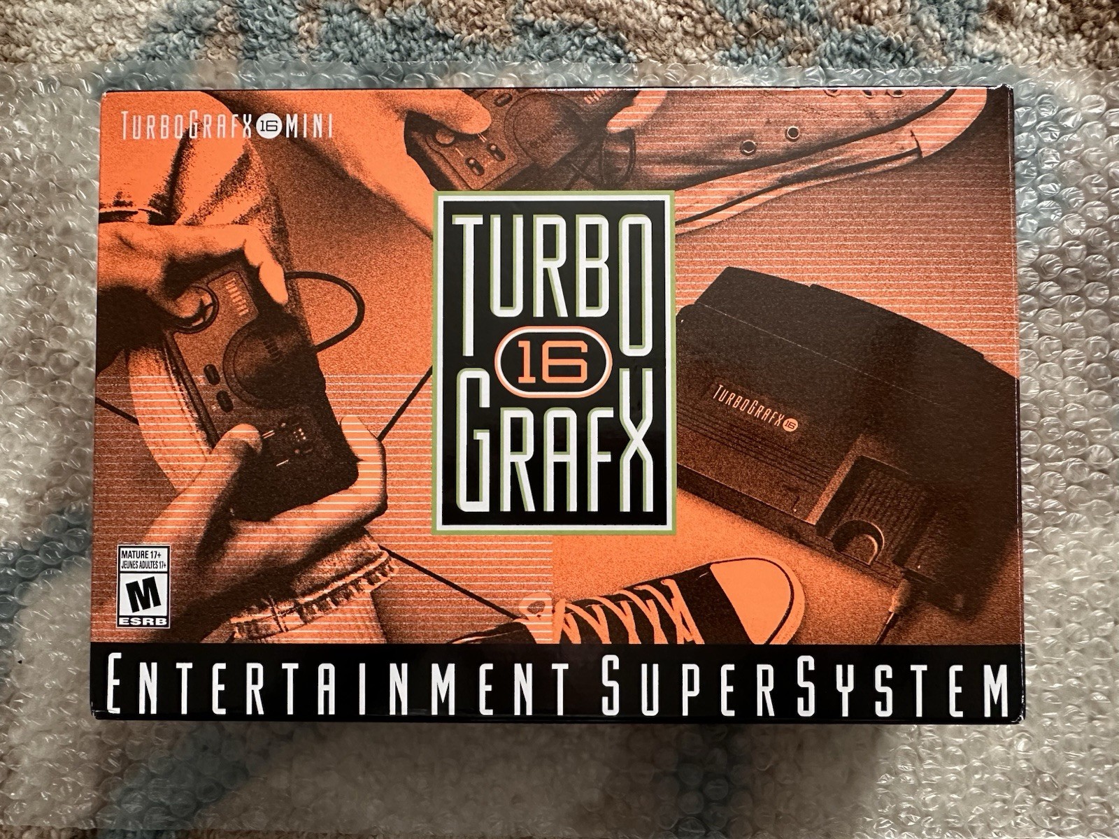 Authentic New Konami Turbo Grafx 16 Mini Video Game System