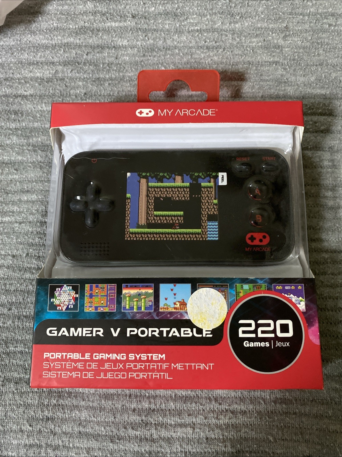 My Arcade Gamer V Portable 220 Games Portable Gaming System New in Box