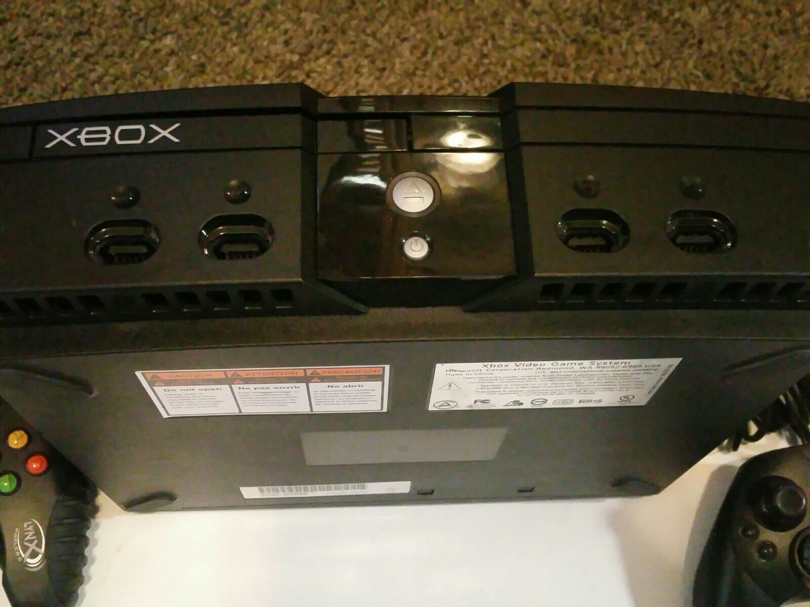 Original Xbox Microsoft Console Video Game System Games controllers gamer