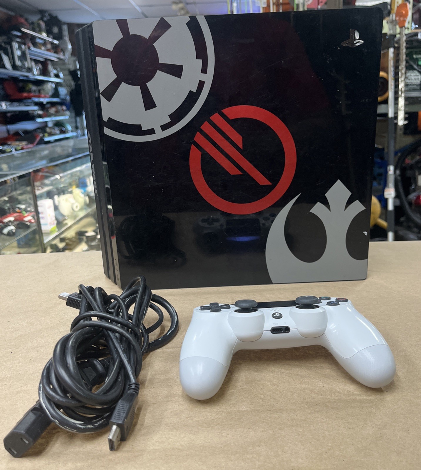 Sony PlayStation 4 Pro Star Wars Battlefront II Console – Jet Black